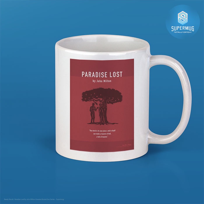Gelas Mug Ceramic Paradise Lost By John Milton Greatest Books Ever Series