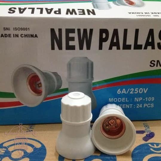 NEW PALLAS Fitting Gantung Super Jumbo Putih Model Corong