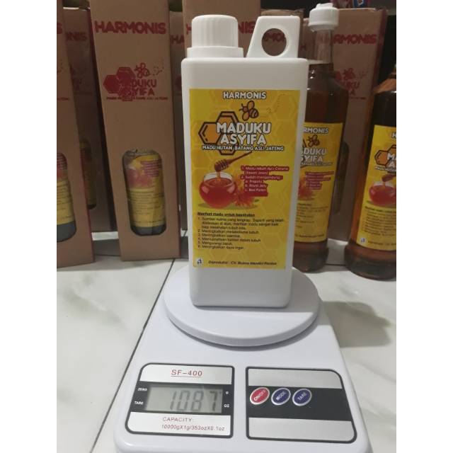 

Madu murni asli (raw honey) maduku asyifa 1 kg