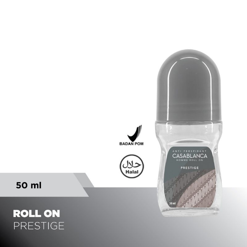 Casablanca Roll On 'SILVER' 50ML