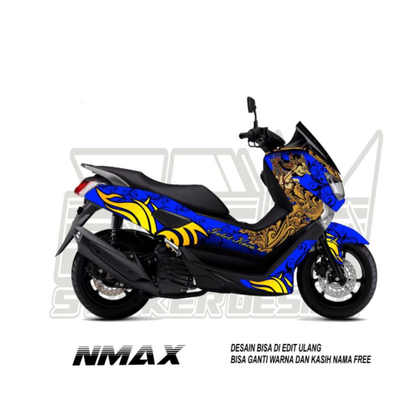 Setiker Stiker DECAL NMAX MOTIF GATOT KACA