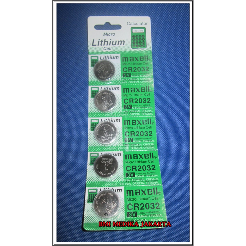 Baterai Kancing Maxell CR2032 (CR 2032)