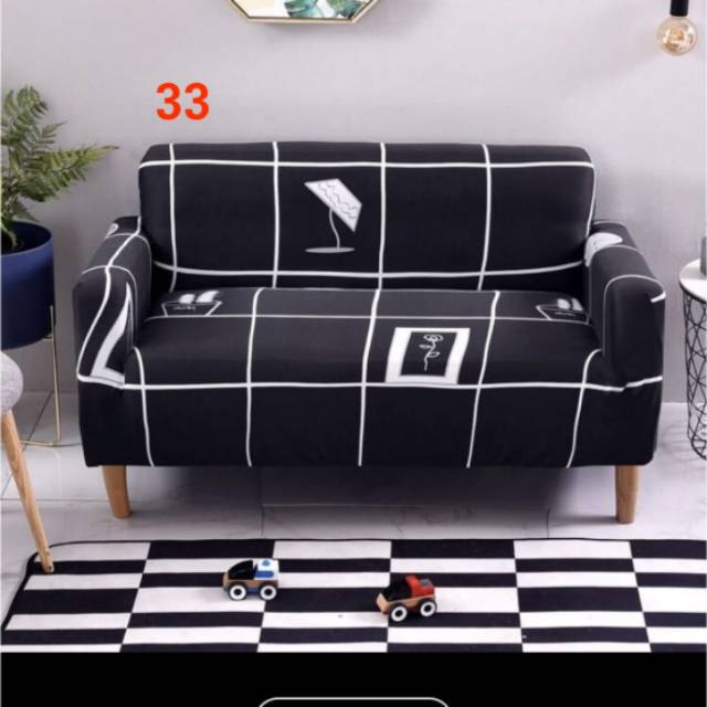 Sarung sofa 2 seater