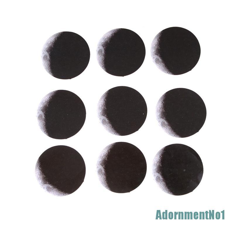 (AdornmentNo1) 45pcs / Kotak Stiker Kertas Mini Motif Bulan Untuk Dekorasi Diary / Scrapbook