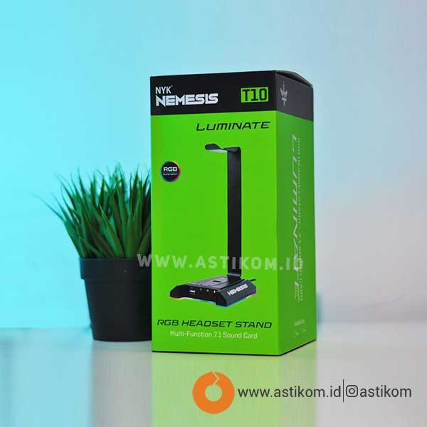 Headset Stand NYK NEMESIS LUMINATE T-10