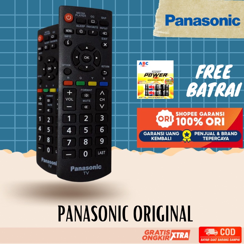 Remote Remot TV Panasonic N2QAYB000823 LCD LED