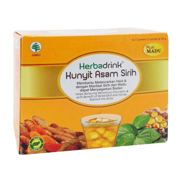 

Herba Drink Kunyit Asam Sirih 5S X 25G