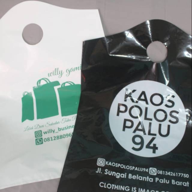 PLASTIK SABLON CUSTUMN DESIGN PE GUNUNG 35X45