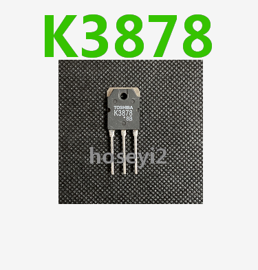 5pcs transistor na bagong tatak ng K3878 MOSFET 9A 900V 2SK3878 original Bahasa Inggris