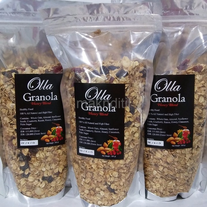 

CEMILAN SEHAT - MAKANAN - OLLA GRANOLA