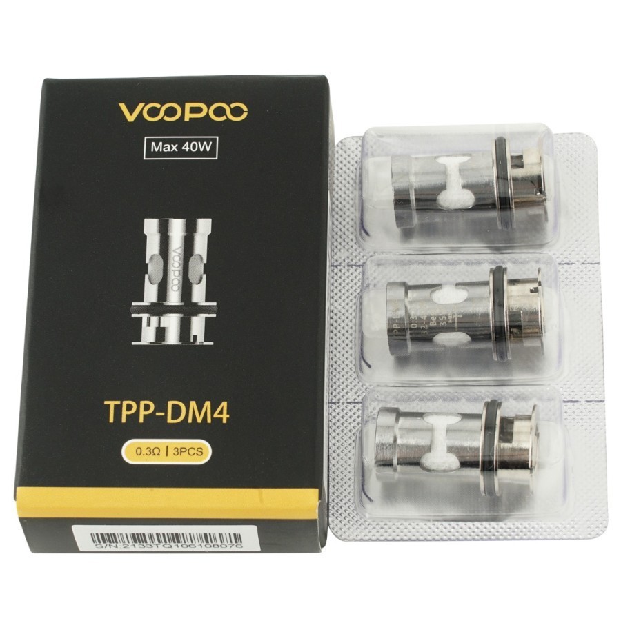 Voopoo Replacement Mesh Coil TPP DM4 0.3 Ohm