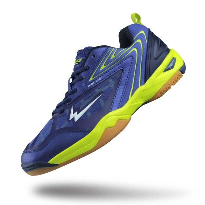PROMO SEPATU BADMINTON EAGLE COMMANDO 2 WARNA BIRU CITRUN - SEPATU BAD DFG4546D6H