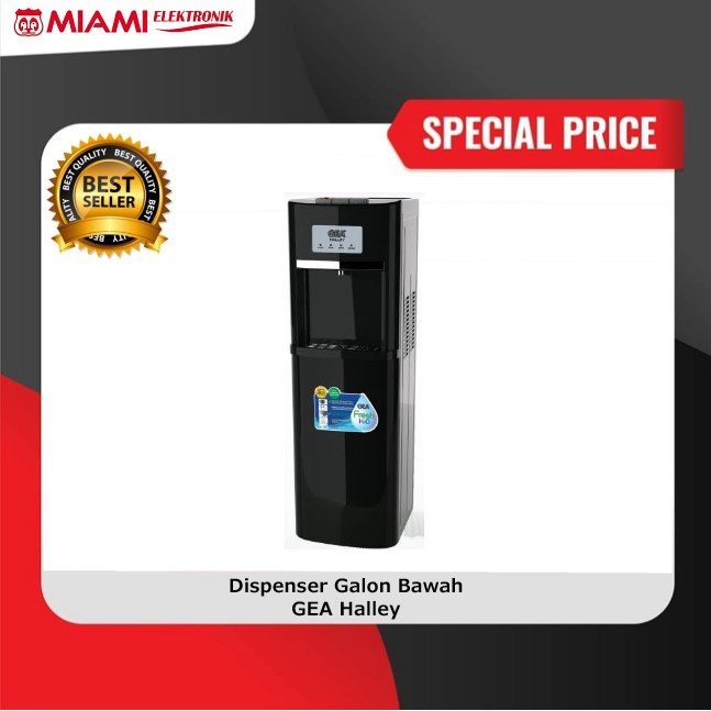 Dispenser Galon Bawah GEA Halley / Dispenser Bottom Loading 100-190 Watt
