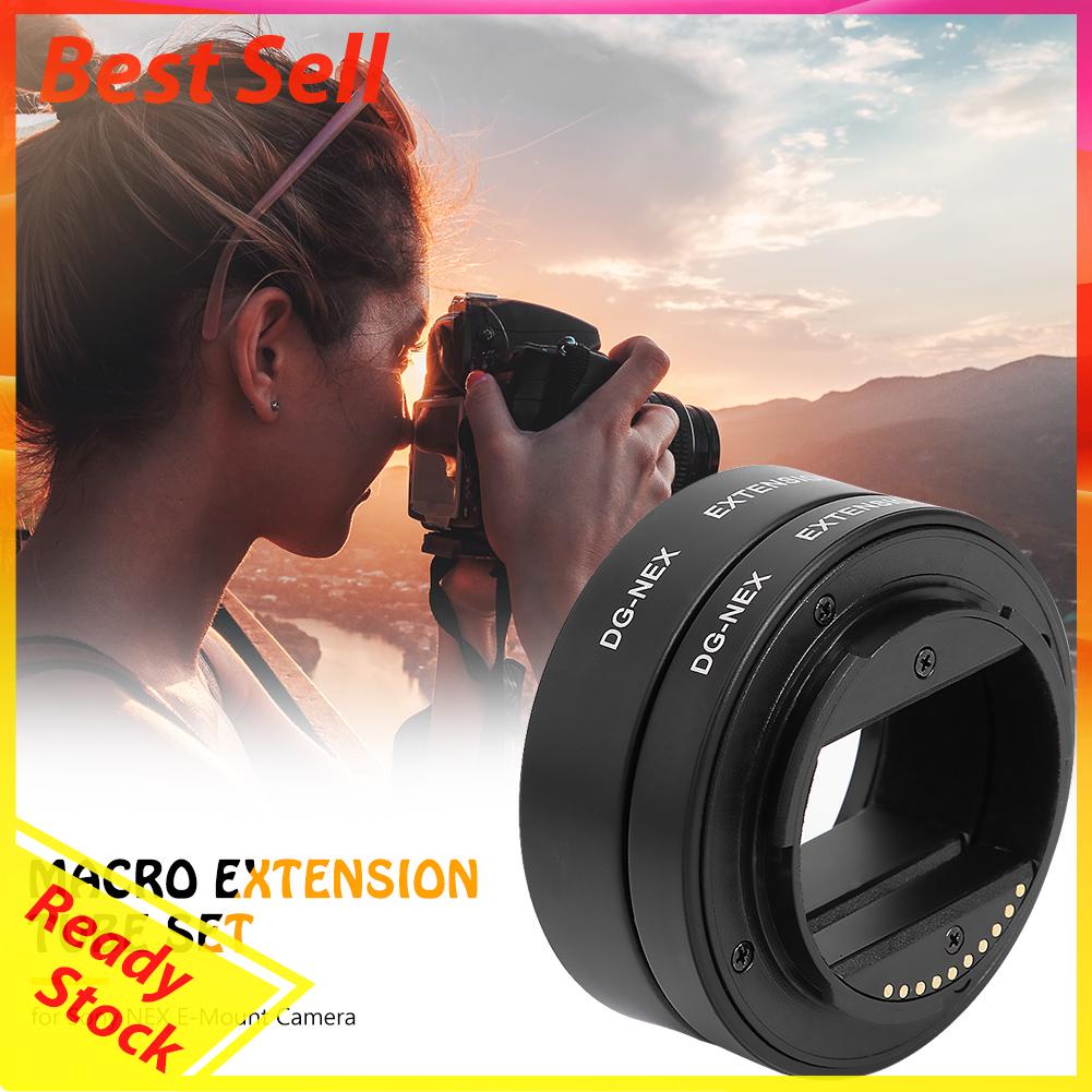 Autofocus Af Tabung Ekstensi Makro 10mm 16mm Untuk Kamera Sony Nex E-Mount