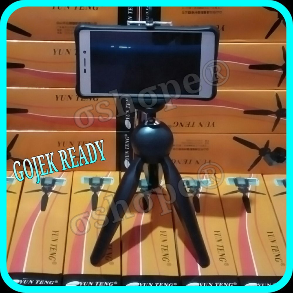 Tripod yunteng. tripot yunteng. tripod mini yunteng. holder yunteng.tripod mini yunteng. gorilas pod