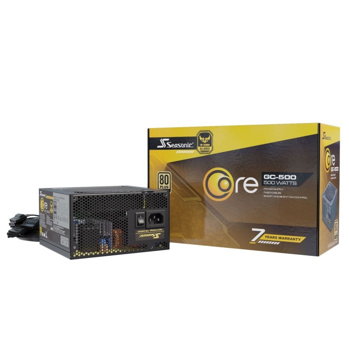 PSU Seasonic Core Gold GM-500 - 500W Modular - 80+ Gold / PSU 500W