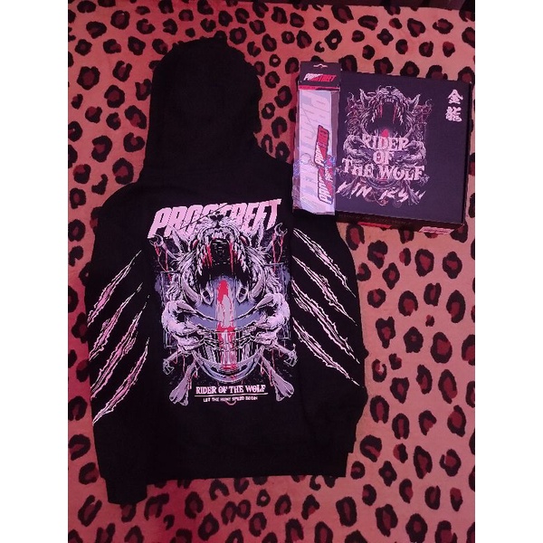 JACKET HOODIE PROSTREET RIDER OF THE WOLF (SECOND)