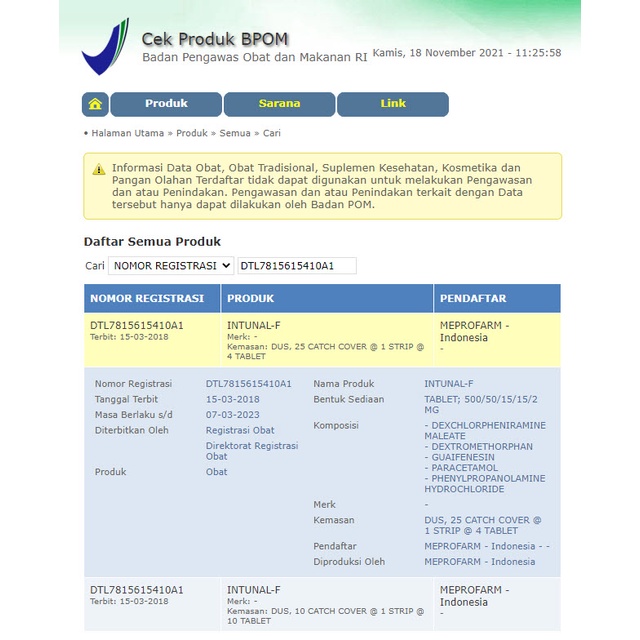 Intunal F 4 Tablet - Pereda Gejala Flu, Hidung Tersumbat, dan Bersin-bersin-2