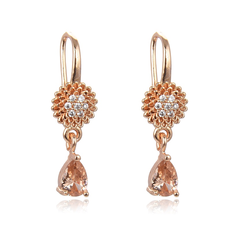 anting titanium wanita emas muda anti karat dewasa tusuk korea asli panjang dan luntur korea style selamanya dewasa 120e