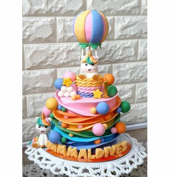 

KUE ULANG TAHUN UNICORN BALON UDARA NOMNOMCAKE