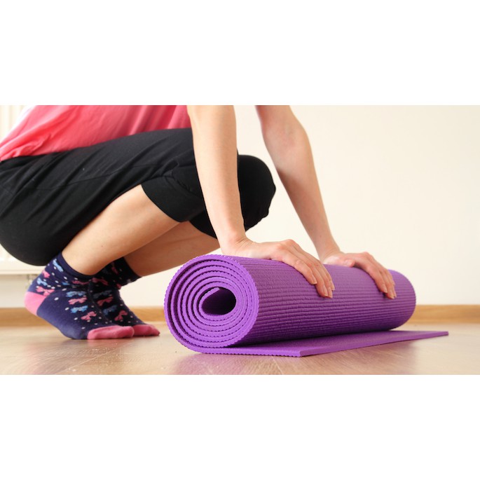 (MAINANKYU) matras yoga mat tebal senam gym pilates gym fitness accesories