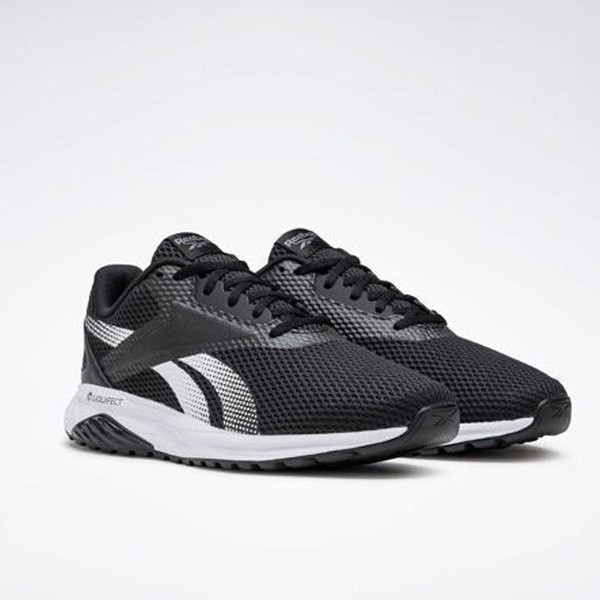 Reebok LIQUIFECT 90. Black White. Sepatu Wanita Original. GW7413