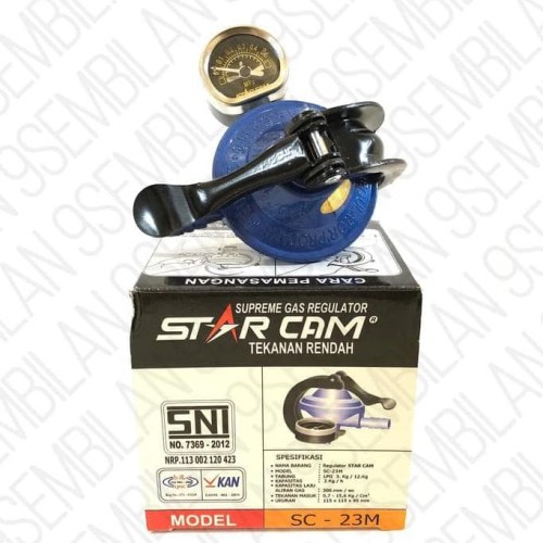 Regulator Gas LPG Starcam Destec SC 23 M Meter Star Cam Termurah Ori