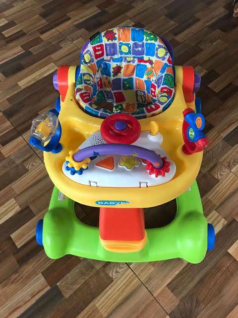 BABY WALKER 2 IN 1 BABYELLE BE 0188 kereta belajar jalan Baby Elle Makassar