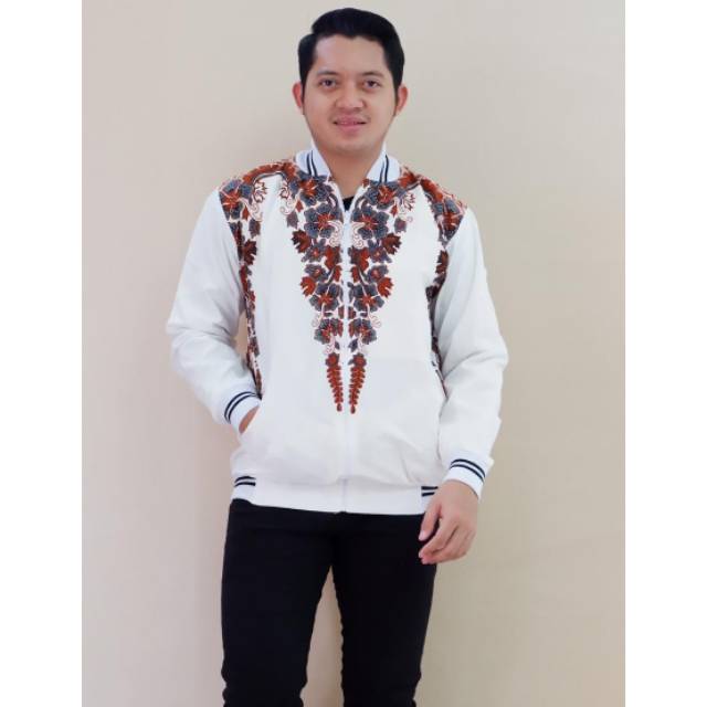 Jaket  batik lapis furing  katun batik sragenanan solo