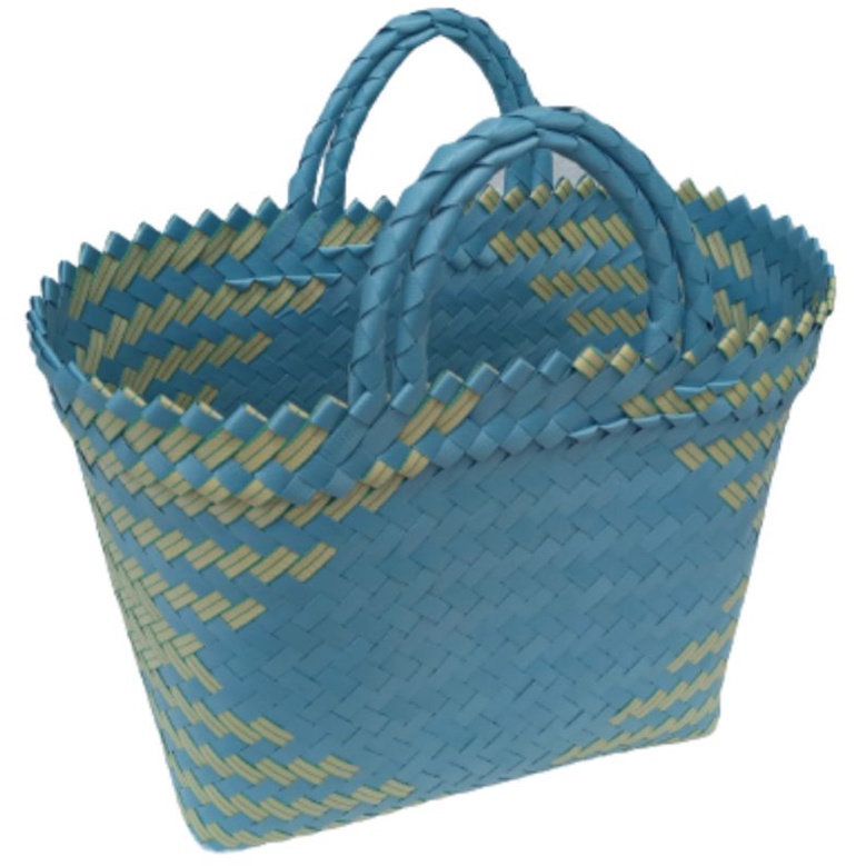 GRATIS ONGKIR EXTRA.. Tas Anyaman Plastik/ Tas Belanja Pasar/ Tas Hampers/ Tas Souvenir