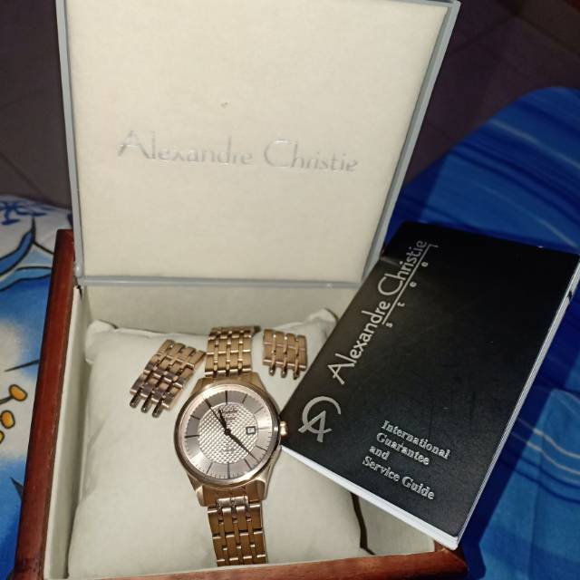 Jam tangan Alexandre Christie Cewek (Bekas)