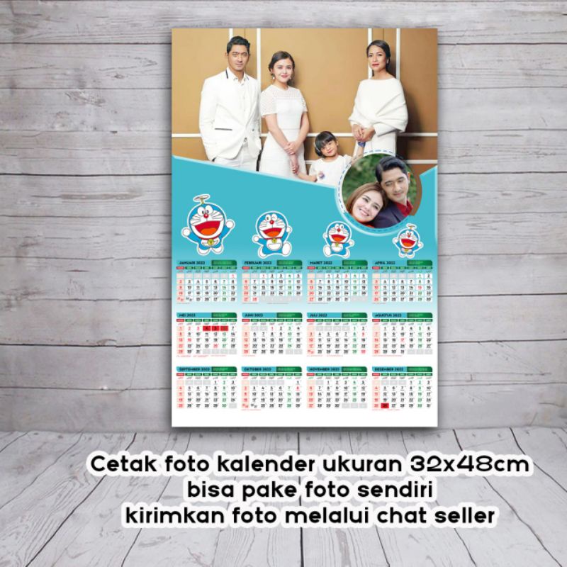 

KALENDER 2022 PAKE FOTO SENDIRI / CUSTOM FOTO SENDIRI