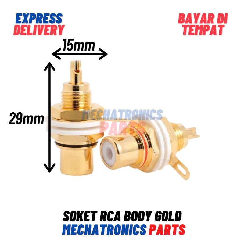 [SOC-9089] SOKET RCA BODY GOLD