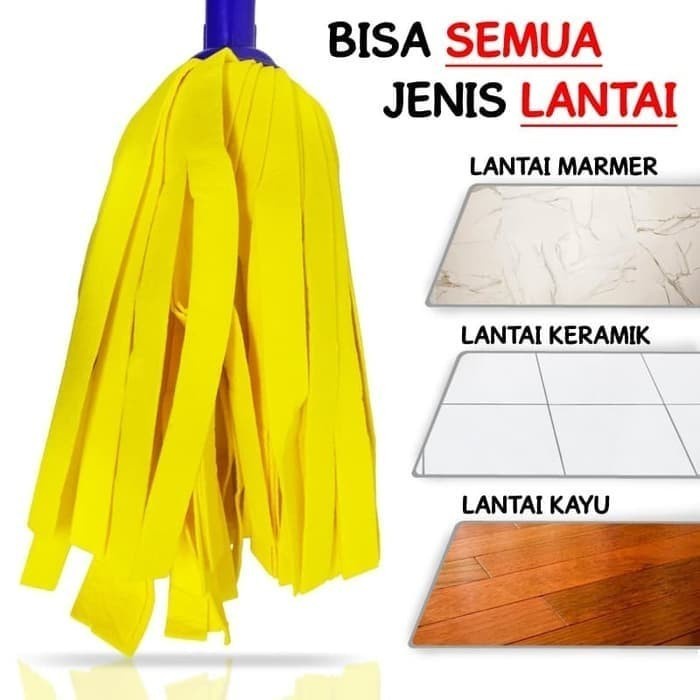 3M SCOTCH BRITE KAIN PEL ISI ULANG REFILL PEL STRIP KUNING ID- 73