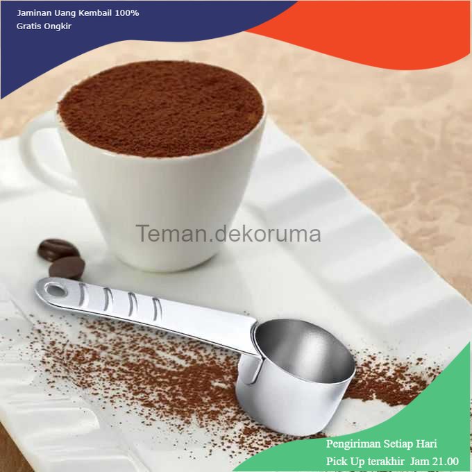 TD - RMH Icafilas 2 in 1 Sendok Takar Kopi Spoon &amp; Tamper Nespresso - ICF367