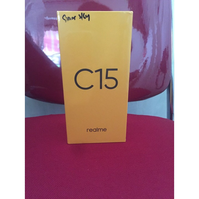 realme C15 3/64 garansi resmi
