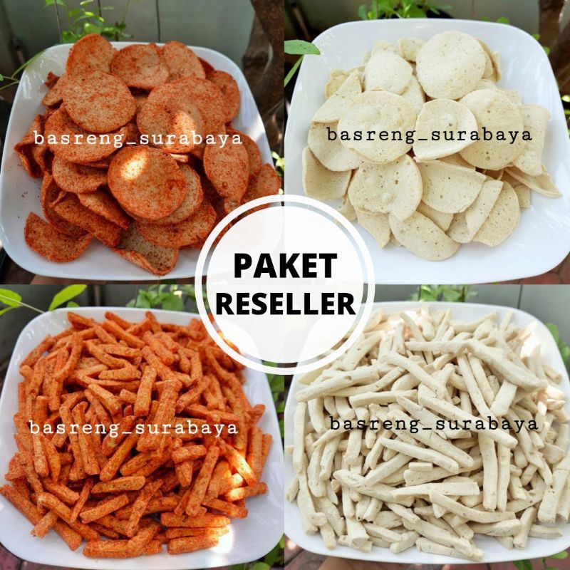 

PAKET RESELLER MBAK BASRENG 50G - 20 Pcs BISA MIX