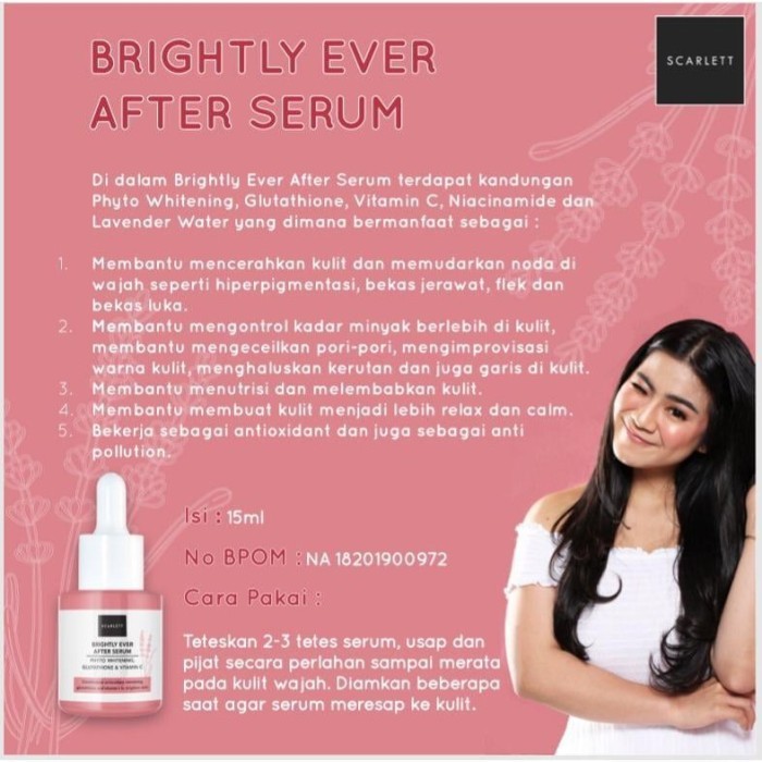 Scarlett Whitening Brightly Ever After Serum 15ml