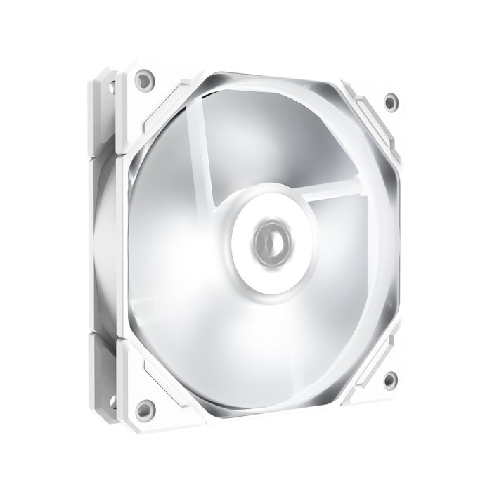 ID-COOLING TF-12025-SW 120mm White LED PWM Fan