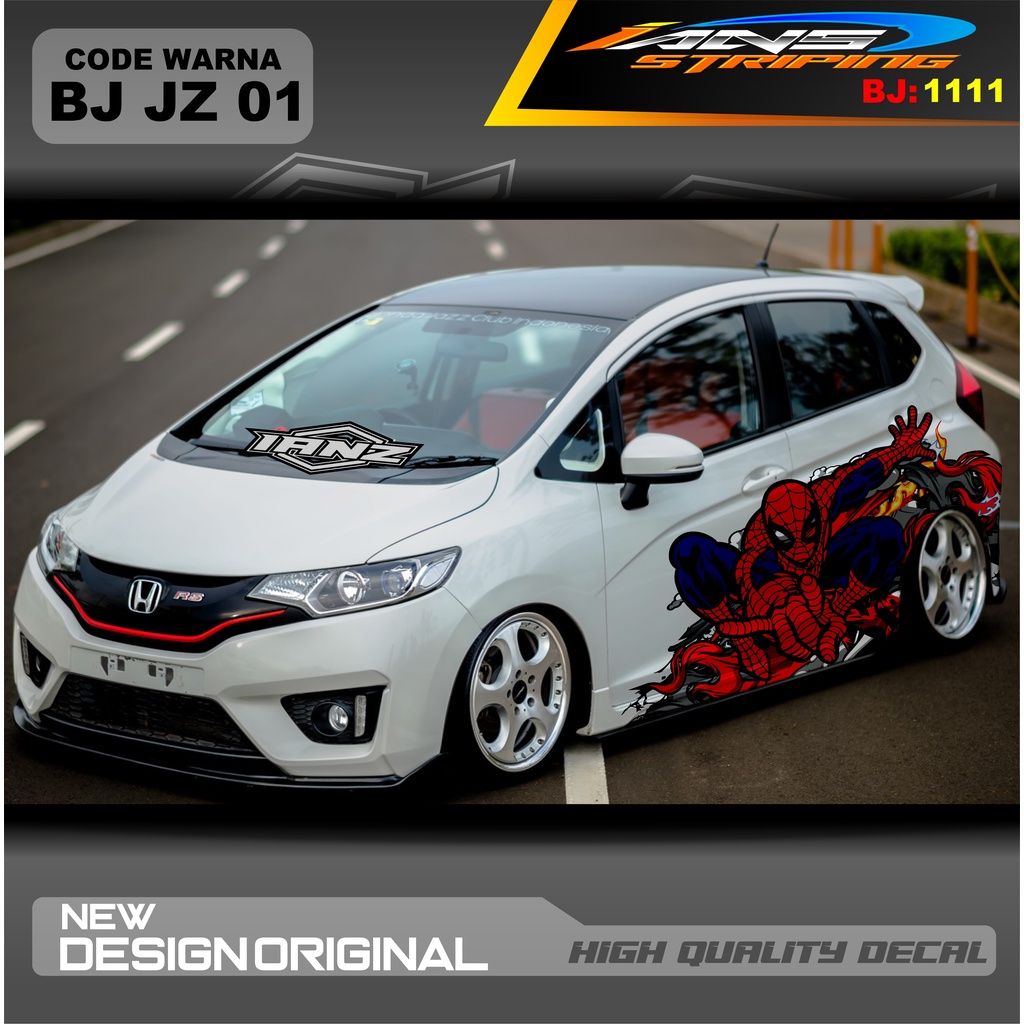 VARIASI STIKER MOBIL JAZZ / STIKER MOBIL BRIO / DECAL STIKER MOBIL SWIFT / STIKER MOBIL TOYOTA / DECAL STICKER MOBIL / STIKER YARIS AYLA