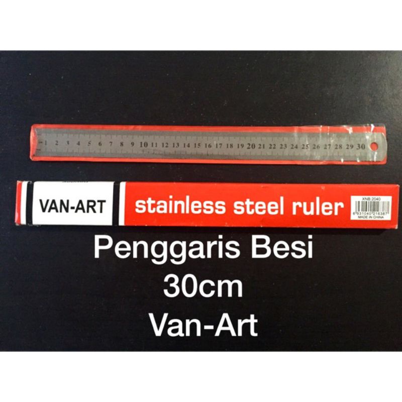 

PENGGARIS BESI 30 CM | STAINLESS STEEL