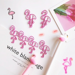 

YY 10 [1pc] Paper Clip Motif Lucu Fancy Binder Klip Kertas Flamingo Pig Cute