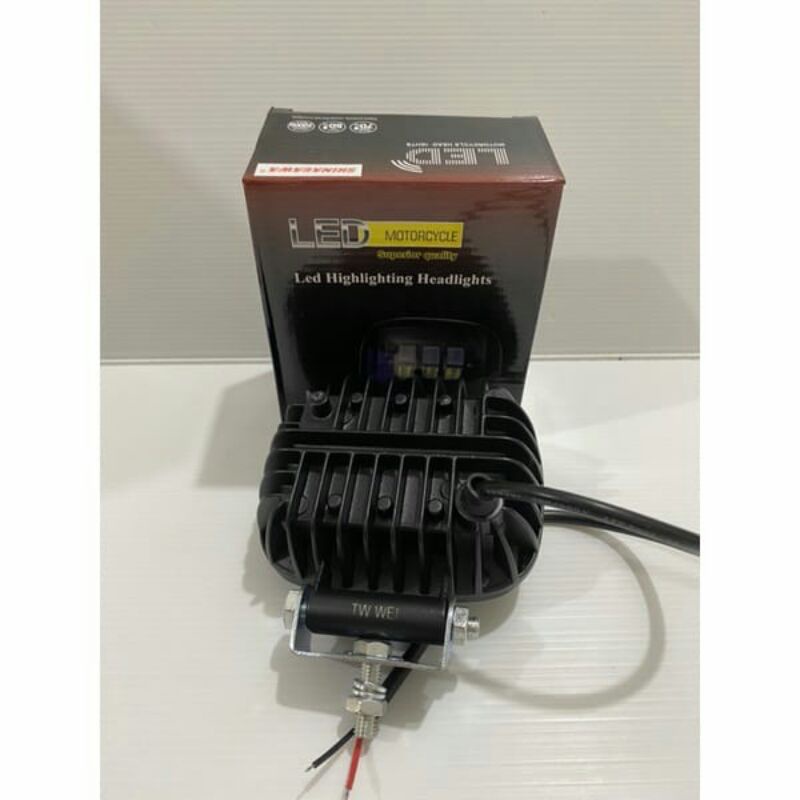 Lampu tembak mini kotak 3 lensa 30watt / Lampu tembak mini bulat 3 lensa