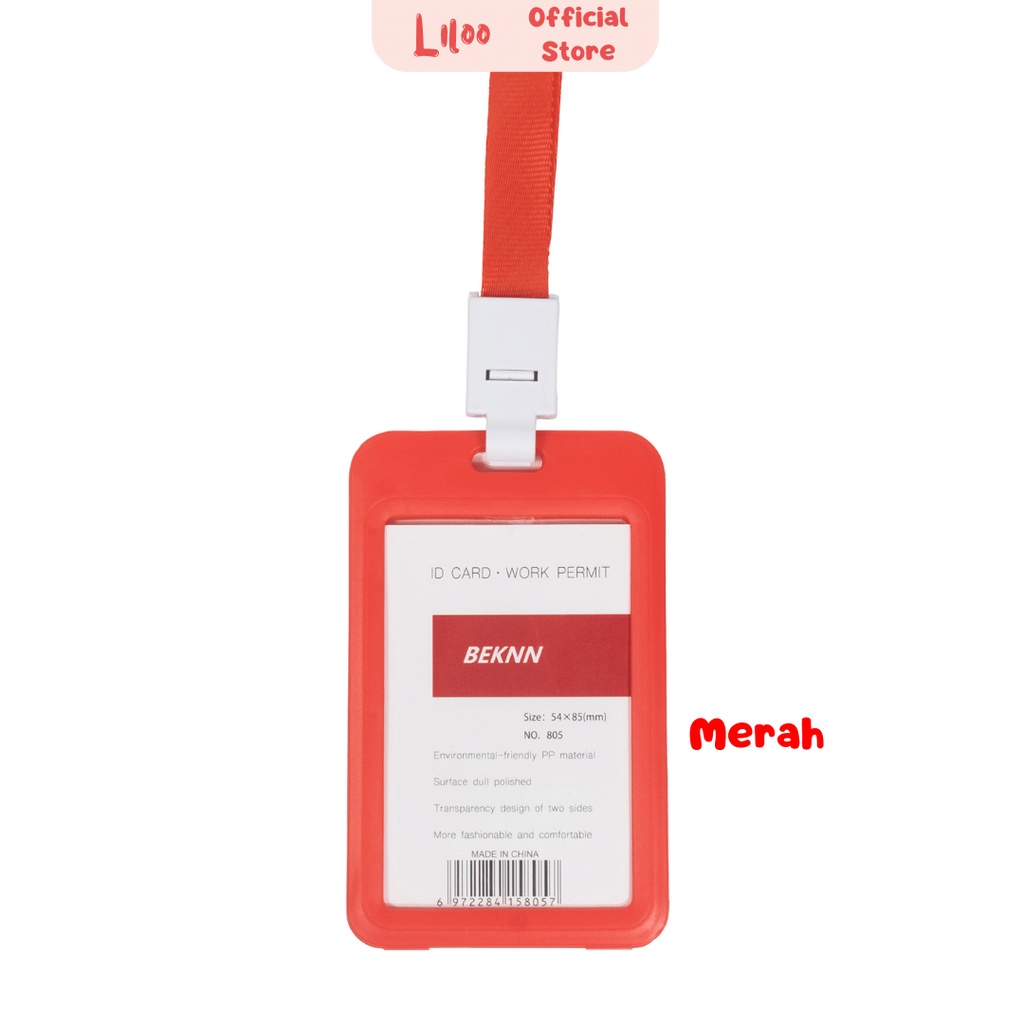 

Name Flashee Tag PP Merah ID Card Holder PP Lanyard PP Gantungan Kartu Nama Panitia 2 Sisi