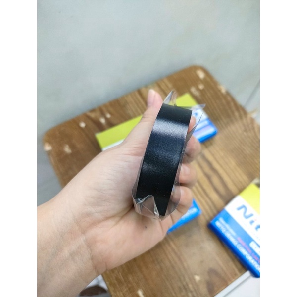 Isolasi Listrik Nitto Hitam/ isolasi Kabel/ PvC insulation Tape