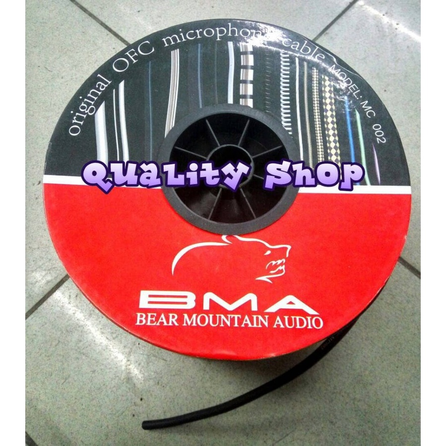 KABEL MIC/AUDIO BMA ( BEAR MOUNTAIN AUDIO ) 100M