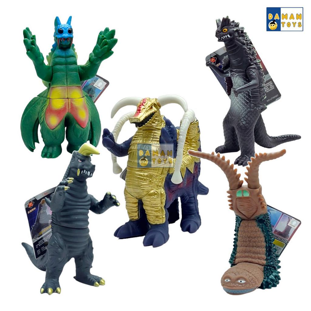 Ultraman Kaiju Ultra Monster Licensed Ultramega Tsuburaya/Monster Mainan Anak Action Figure