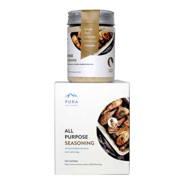 

PURA SEASONING CHICKEN EXTRACT WITH HIMALAYAN SALT 80G
