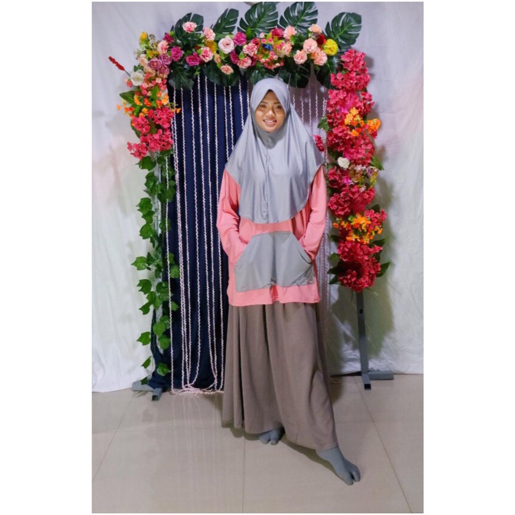 Baju Hijab Blus Wanita Atasan Wanita Baju Oversize Wanita Baju Olahraga Wanita
