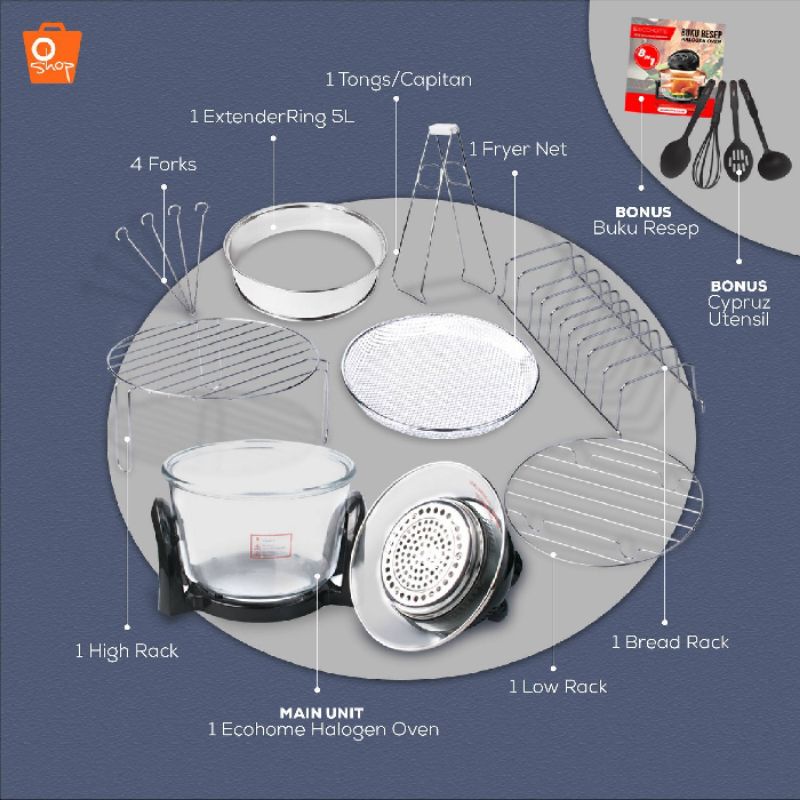 Halogen Oven Ecohome